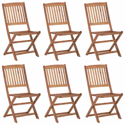VidaXL 3075003 chaise d'extérieur Terrace Siège rembourré Bois d'acacia Rouge - Vue supplémentaire 2