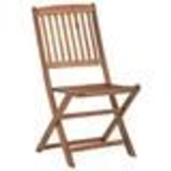 vidaXL Chaises pliables de jardin lot de 6 avec coussins Bois d'acacia - TU