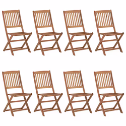 VidaXL 3075024 chaise d'extérieur Terrace Siège rembourré Bois d'acacia Beige
