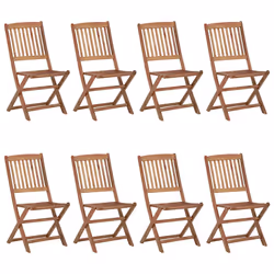 VidaXL 3075040 chaise d'extérieur Terrace Siège rembourré Bois d'acacia Bleu