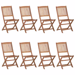 VidaXL 3075041 chaise d'extérieur Terrace Siège rembourré Bois d'acacia Vert