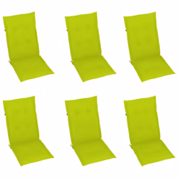 VidaXL 3075065 chaise d'extérieur Terrace Siège rembourré Bois d'acacia Vert - Vue supplémentaire 6