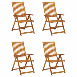 VidaXL 3075067 chaise d'extérieur Terrace Siège rembourré Bois d'acacia