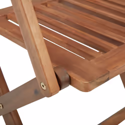 VidaXL 3075087 chaise d'extérieur Terrace Siège rembourré Bois d'acacia Crème - Vue supplémentaire 8