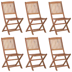 VidaXL 3075119 chaise d'extérieur Terrace Siège rembourré Bois d'acacia Rouge - Vue supplémentaire 2