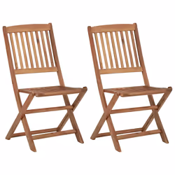 VidaXL 3075120 chaise d'extérieur Terrace Siège rembourré Bois d'acacia Noir