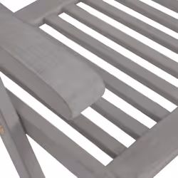 VidaXL 3075140 chaise d'extérieur Terrace Bois d'acacia Gris - Vue supplémentaire 7