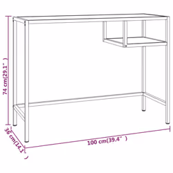 VidaXL 331627 bureau - Vue supplémentaire 7