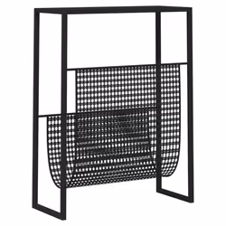 VidaXL 331668 porte-magazines Noir - Vue supplémentaire 5