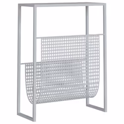 VidaXL 331670 porte-magazines Argent - Vue supplémentaire 5