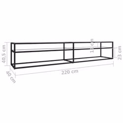 VidaXL 331730 Support TV et centre de divertissement - Vue supplémentaire 6
