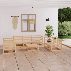 VidaXL 3075454 ensemble de meubles de jardin