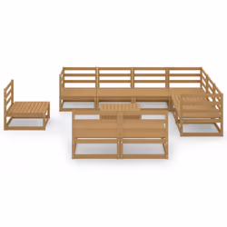 VidaXL 3075792 ensemble de meubles de jardin