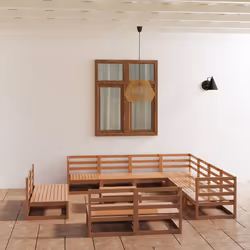 VidaXL 3075892 ensemble de meubles de jardin