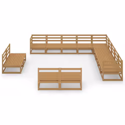 VidaXL 3075907 ensemble de meubles de jardin