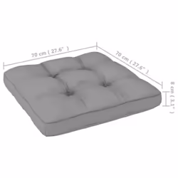 VidaXL 3076279 banc de jardin Bois, Tissu, Polyester - Vue supplémentaire 7