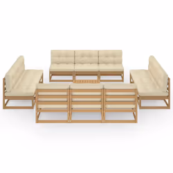 VidaXL 3076332 ensemble de meubles de jardin