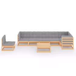 VidaXL 3076649 ensemble de meubles de jardin