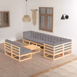 VidaXL 3076669 ensemble de meubles de jardin