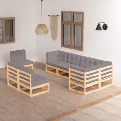 VidaXL 3076674 ensemble de meubles de jardin