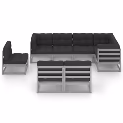 VidaXL 3076676 ensemble de meubles de jardin