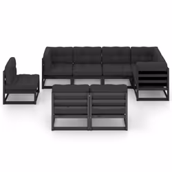 VidaXL 3076678 ensemble de meubles de jardin