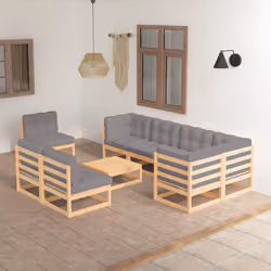 VidaXL 3076679 ensemble de meubles de jardin