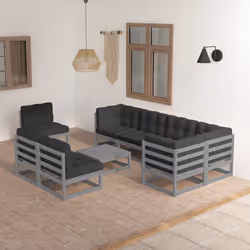 VidaXL 3076681 ensemble de meubles de jardin