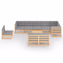 VidaXL 3076689 ensemble de meubles de jardin