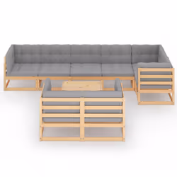 VidaXL 3076709 ensemble de meubles de jardin