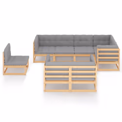 VidaXL 3076714 ensemble de meubles de jardin