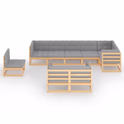 VidaXL 3076724 ensemble de meubles de jardin