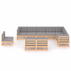 VidaXL 3076844 ensemble de meubles de jardin