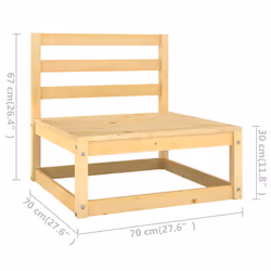 VidaXL 3076864 ensemble de meubles de jardin - Vue supplémentaire 8