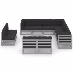 VidaXL 3076941 ensemble de meubles de jardin