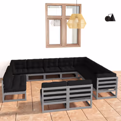 VidaXL 3076946 ensemble de meubles de jardin