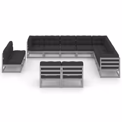 VidaXL 3076946 ensemble de meubles de jardin