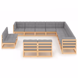 VidaXL 3076954 ensemble de meubles de jardin