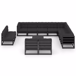 VidaXL 3076963 ensemble de meubles de jardin