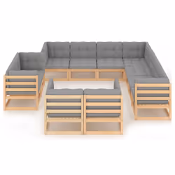 VidaXL 3076994 ensemble de meubles de jardin