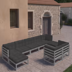 VidaXL 3077156 ensemble de meubles de jardin