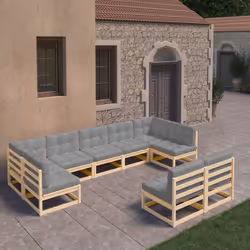 VidaXL 3077214 ensemble de meubles de jardin