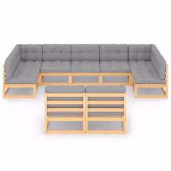VidaXL 3077214 ensemble de meubles de jardin