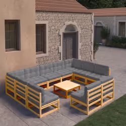 VidaXL 3077219 ensemble de meubles de jardin