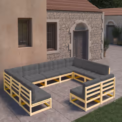 VidaXL 3077224 ensemble de meubles de jardin