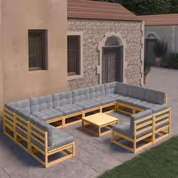 VidaXL 3077239 ensemble de meubles de jardin