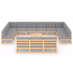 VidaXL 3077249 ensemble de meubles de jardin