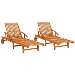 VidaXL 3077329 chaise d'extérieur Linge Bois d'acacia