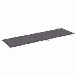 VidaXL 3077361 chaise d'extérieur Linge Siège rembourré Bois d'acacia Anthracite - Vue supplémentaire 8
