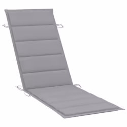 VidaXL 3077362 chaise d'extérieur Linge Siège rembourré Bois d'acacia Gris - Vue supplémentaire 5